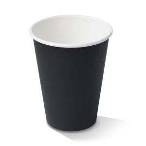 12oz Single Wall Paper Cup Black (90mm) 1000pc/ctn