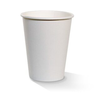 12oz Single Wall Paper Cup White (90mm) 1000pc/ctn