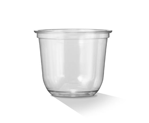 9oz/275ml U shaped PET cup 1000pc/Ctn