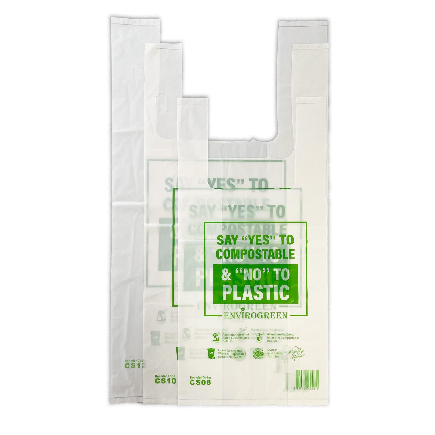 Large Compostable Bags 1000pcs/ctn