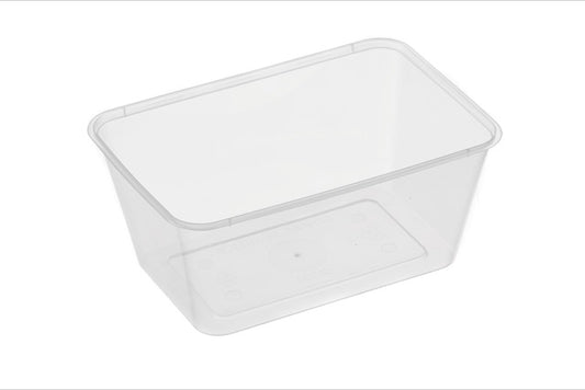 1000ml Plastic Takeaway Containers 500pcs/ctn
