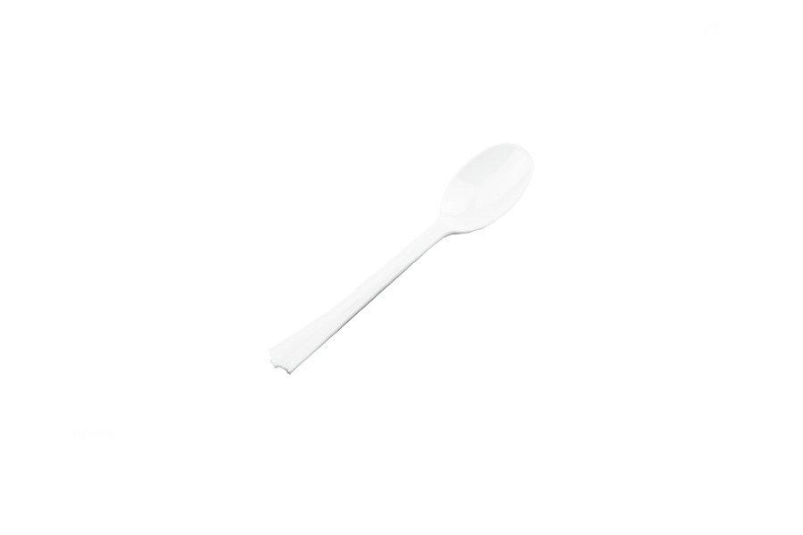 125mm Heavy Duty White Teaspoon 960pc/ctn