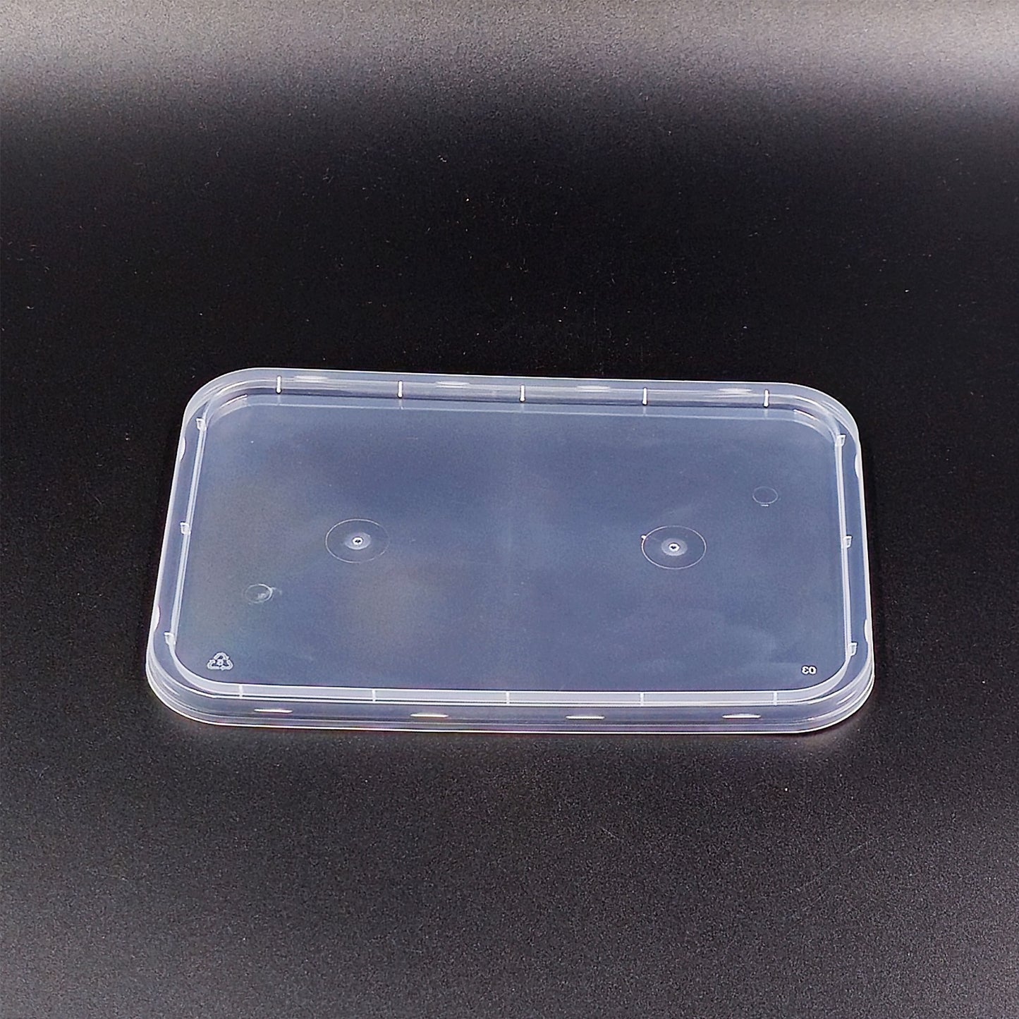 650ml Plastic Takeaway Containers and Lids 50 Pack