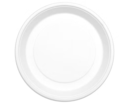 12'' Sugarcane Round Plate 250pc/ctn
