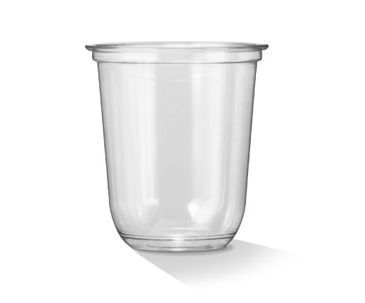 12oz/360ml U shaped PET cup 1000pc/Ctn