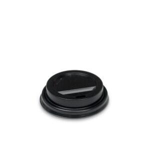 PET Lid Black - 4 Oz (62mm) 1000pc/ctn