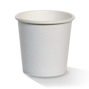 4oz Single Wall Paper Cup White 1000pc/ctn