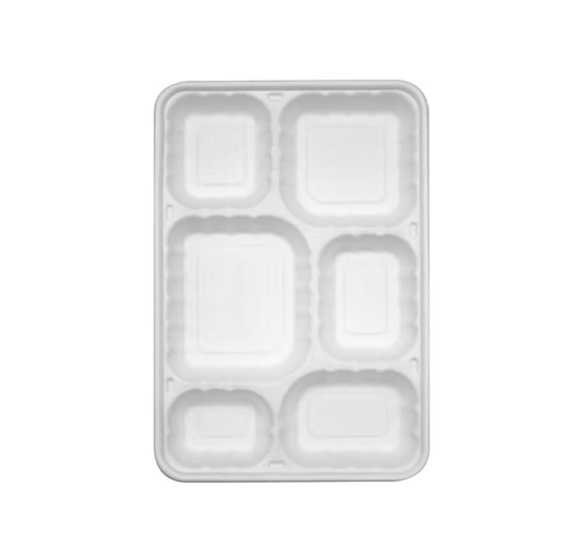 6CP Deep Meal Tray 200pc/ctn