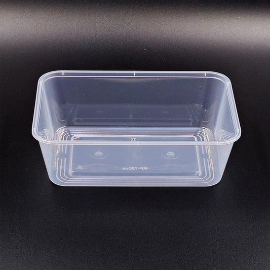 750ml Plastic Takeaway Containers 500pcs/ctn