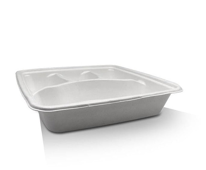 9″ 4CP Deep Meal Tray 200pc/ctn