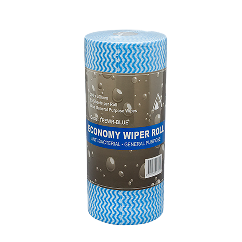 Wiper Roll Blue Economy General Purpose 4 Rolls/Ctn
